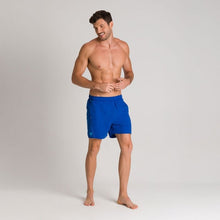 Load image into Gallery viewer, MEN'S FUNDAMENTALS LOGO BOXER SWIM SHORTS - OntarioSwimHub
