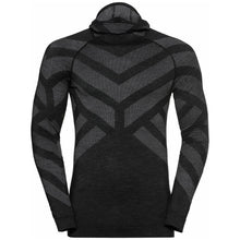 Load image into Gallery viewer, MEN'S NATURAL + KINSHIP WARM LONG SLEEVE BASE LAYER TOP WITH FACE MASK AND HOOD