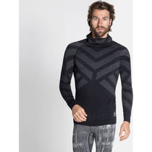 Load image into Gallery viewer, MEN'S NATURAL + KINSHIP WARM LONG SLEEVE BASE LAYER TOP WITH FACE MASK AND HOOD