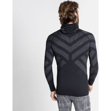 Load image into Gallery viewer, MEN'S NATURAL + KINSHIP WARM LONG SLEEVE BASE LAYER TOP WITH FACE MASK AND HOOD