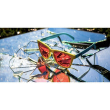 Load image into Gallery viewer, pineapple-painkillers-blue-yellow-goodr-running-sunglasses-og-ywlb-nrrd1-ontario-swim-hub-3