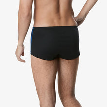Load image into Gallery viewer,     speedo-poly-mesh-square-legs-drag-suit-black-blue-705970-976-ontario-swim-hub-3