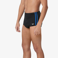 Load image into Gallery viewer, speedo-poly-mesh-square-legs-drag-suit-black-blue-705970-976-ontario-swim-hub-4