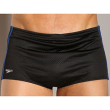 Load image into Gallery viewer,     speedo-poly-mesh-square-legs-drag-suit-black-blue-705970-976-ontario-swim-hub-7