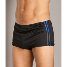 Load image into Gallery viewer, speedo-poly-mesh-square-legs-drag-suit-black-blue-705970-976-ontario-swim-hub-8