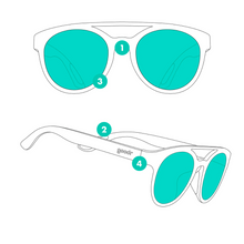 Load image into Gallery viewer, stay-fly-ornithologists-professor-style-sunglasses-goodr-active-sunglasses-g00033-phg-tl6-rf-ontario-swim-hub-6