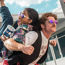 Load image into Gallery viewer, strange-things-are-afoot-at-the-circle-gs-clear-round-mirrored-goodr-sunglasses-cg-cl-pr2-rf-ontario-swim-hub-5