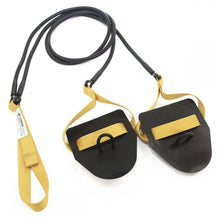 Load image into Gallery viewer, strechcordz-with-paddles-yellow-5-14-lbs-s101yl-ontario-swim-hub-1