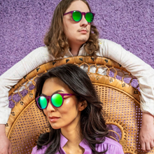Load image into Gallery viewer, thanks-theyre-vintage-purple-and-blue-circle-sunglasses-goodr-active-sunglasses-g00020-cg-ltg2-rf-ontario-swim-hub-5