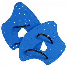 Load image into Gallery viewer, TYR CATALYST 2 TRAINING PADDLES L-Blue - Recommended for collegiate swimmers, Sr. National males.