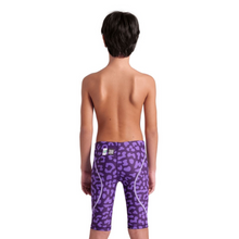 Load image into Gallery viewer, arena-boys-powerskin-st-next-jammer-limited-edition-leopard-skin-violet-006352-877-ontario-swim-hub-2
