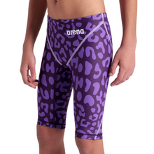 Load image into Gallery viewer, arena-boys-powerskin-st-next-jammer-limited-edition-leopard-skin-violet-006352-877-ontario-swim-hub-4
