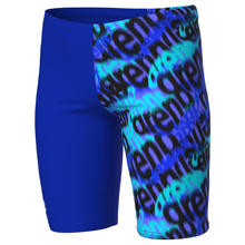 Load image into Gallery viewer, arena-boys-swim-jammer-crowded-neon-blue-neon-blue-multi-011811-580-ontario-swim-hub-1
