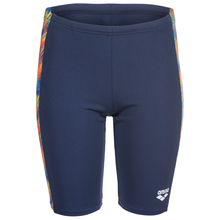 Load image into Gallery viewer, arena-boys-swim-jammer-draft-navy-orange-multi-010747-750-ontario-swim-hub-2
