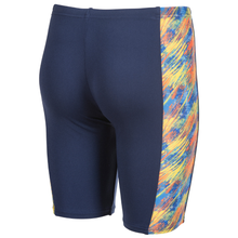 Load image into Gallery viewer, arena-boys-swim-jammer-draft-navy-orange-multi-010747-750-ontario-swim-hub-3
