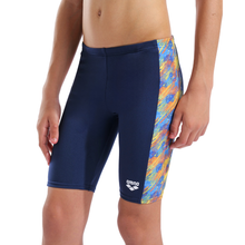 Load image into Gallery viewer, arena-boys-swim-jammer-draft-navy-orange-multi-010747-750-ontario-swim-hub-8
