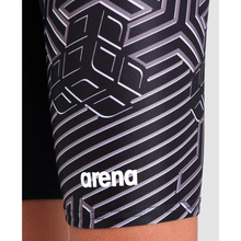 Load image into Gallery viewer,      arena-boys-swim-jammer-kikko-pro-black-black-multi-005899-550-ontario-swim-hub-8
