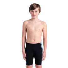 Load image into Gallery viewer, arena-boys-swim-jammer-palette-multi-water-black-008098-805-ontario-swim-hub-5
