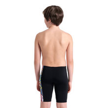 Load image into Gallery viewer, arena-boys-swim-jammer-palette-multi-water-black-008098-805-ontario-swim-hub-6
