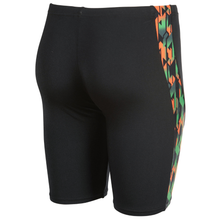 Load image into Gallery viewer, arena-boys-swim-jammer-print-black-orange-multi-010753-530-ontario-swim-hub-3
