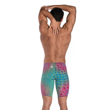 Load image into Gallery viewer,     arena-caimano-special-edition-mens-powerskin-carbon-air2-jammer-aurora-caimano-006344-303-ontario-swim-hub-2

