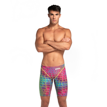Load image into Gallery viewer,     arena-caimano-special-edition-mens-racing-jammer-powerskin-st-next-aurora-caimano-006351-303-ontario-swim-hub-1
