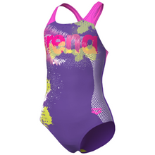 Load image into Gallery viewer, arena-girls-light-tricks-swimsuit-swim-pro-back-violet-shocking-pink-multi-008309-990-ontario-swim-hub-1
