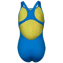 Load image into Gallery viewer, arena-girls-palette-swimsuit-swim-pro-back-multi-soft-green-blue-river-007918-608-ontario-swim-hub-2
