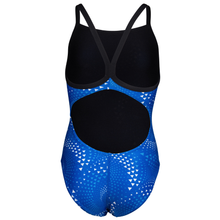 Load image into Gallery viewer, arena-girls-swimsuit-fireflow-lightdrop-back-black-team-royal-010406-200-ontario-swim-hub-4
