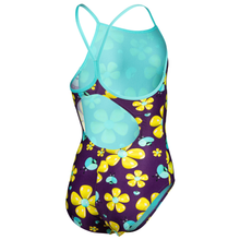 Load image into Gallery viewer, arena-girls-swimsuit-spring-lightdrop-back-plum-multi-water-010751-980-ontario-swim-hub-3
