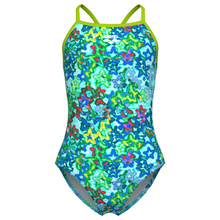 Load image into Gallery viewer, arena-girls-swimsuit-stars-lightdrop-back-blue-multi-artic-lime-011741-860-ontario-swim-hub-2
