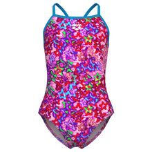 Load image into Gallery viewer, arena-girls-swimsuit-stars-lightdrop-back-pink-multi-turquoise-011741-970-ontario-swim-hub-2
