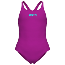 Load image into Gallery viewer, arena-girls-team-swimsuit-swim-pro-solid-very-fuchsia-water-004762-906-ontario-swim-hub-1
