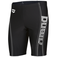 Load image into Gallery viewer, arena-mens-byor-evo-jammer-black-black-white-006476-505-ontario-swim-hub-1
