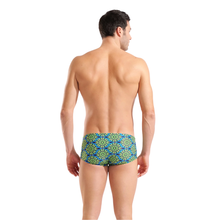 Load image into Gallery viewer, arena-mens-low-waist-swim-short-floral-green-multi-011669-600-ontario-swim-hub-4
