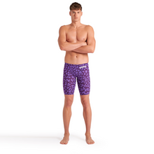 Load image into Gallery viewer, arena-mens-powerskin-carbon-air2-jammer-limited-edition-leopard-skin-violet-006344-877-ontario-swim-hub-3
