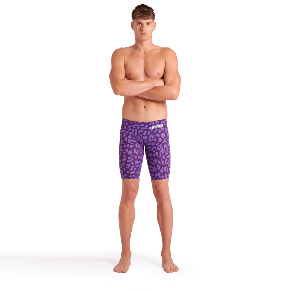 ARENA MEN'S POWERSKIN CARBON AIR2 JAMMER LIMITED EDITION - LEOPARD ARENA MEN'S POWERSKIN CARBON AIR2 JAMMER LIMITED EDITION - LEOPARD