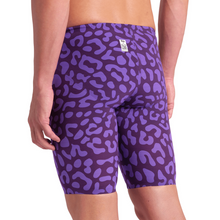 Load image into Gallery viewer, arena-mens-powerskin-carbon-air2-jammer-limited-edition-leopard-skin-violet-006344-877-ontario-swim-hub-5
