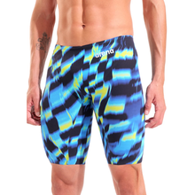 Load image into Gallery viewer, arena-mens-powerskin-carbon-air3-jammer-limited-edition-aqua-gleam-012064-508-ontario-swim-hub-4
