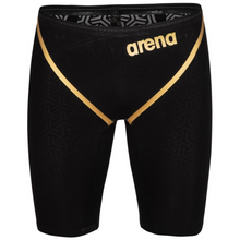 Load image into Gallery viewer, arena-mens-powerskin-carbon-glide-50th-anniversary-limited-edition-jammer-black-gold-ontario-swim-hub-1
