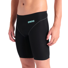 Load image into Gallery viewer, arena-mens-powerskin-impulso-jammer-black-teal-008607-100-ontario-swim-hub-4
