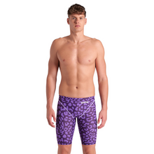 Load image into Gallery viewer, arena-mens-powerskin-st-next-jammer-limited-edition-leopard-skin-violet-006351-877-1
