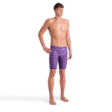 Load image into Gallery viewer, arena-mens-powerskin-st-next-jammer-limited-edition-leopard-skin-violet-006351-877-3
