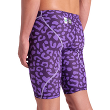 Load image into Gallery viewer, arena-mens-powerskin-st-next-jammer-limited-edition-leopard-skin-violet-006351-877-5
