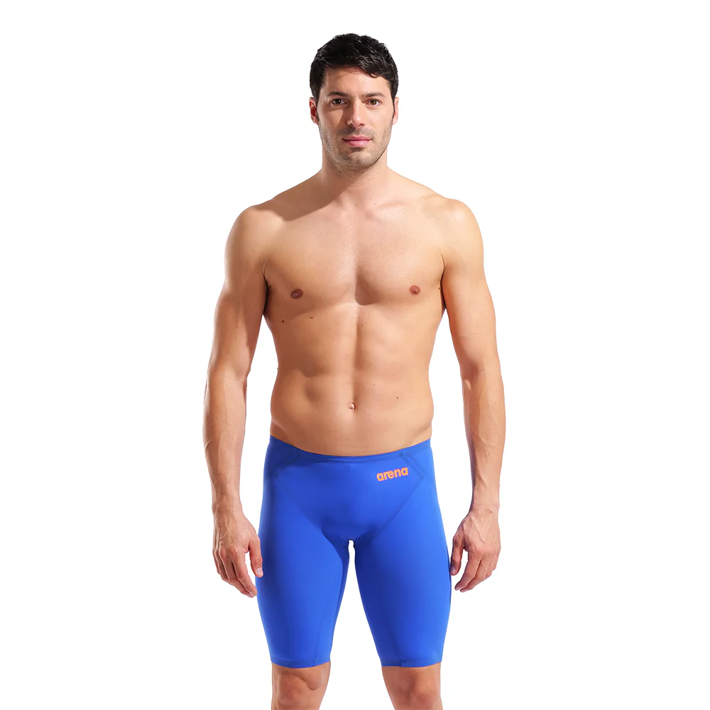 arena Shin-rev. ARN-8509M 光沢BLUブルー M 競パン ARENA MEN'S POWERSKIN VELOCE JAMMER LIMITED EDITION - NEON BLAZE