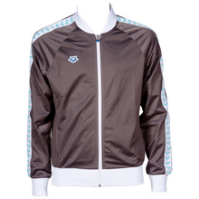 Load image into Gallery viewer, arena-mens-relax-iv-team-jacket-espresso-white-mint-001229-208-ontario-swim-hub-1
