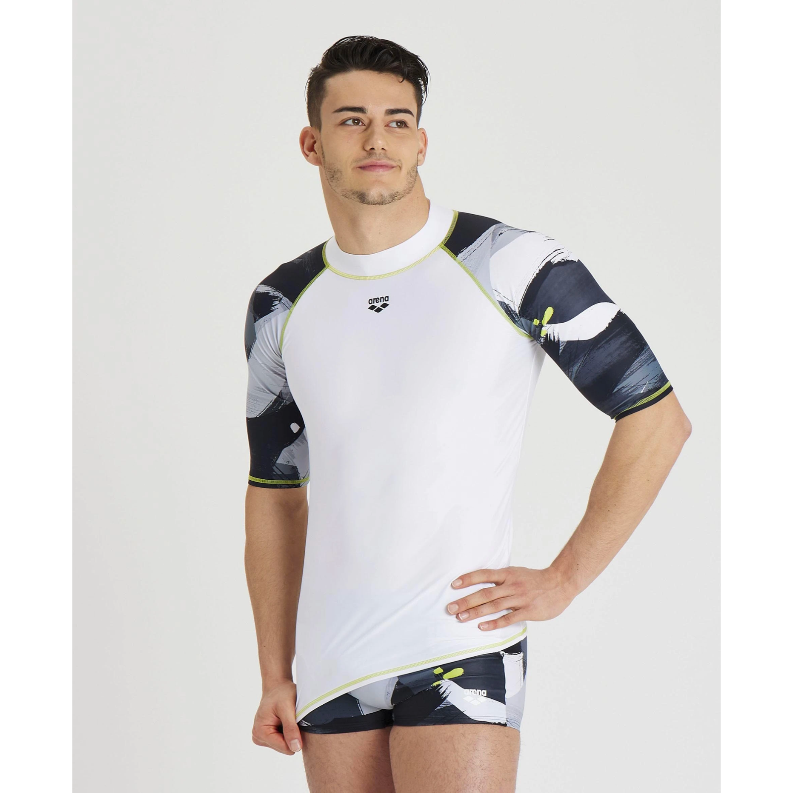 ARENA Maglia A Maniche Lunghe Da Uomo Rash Allover Con Protezione UV - 6