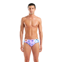 Load image into Gallery viewer, arena-mens-swim-briefs-blurred-white-multi-neon-blue-010765-590-ontario-swim-hub-5
