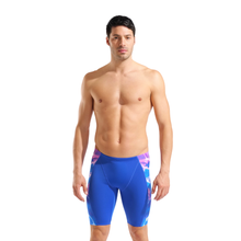 Load image into Gallery viewer, arena-mens-swim-jammer-earth-neon-blue-neon-blue-multi-011738-880-ontario-swim-hub-5

