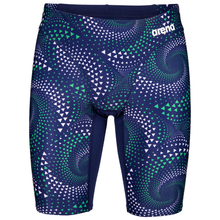 Load image into Gallery viewer, arena-mens-swim-jammer-fireflow-navy-team-blue-green-010159-800-ontario-swim-hub-2
